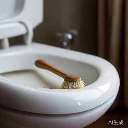 马桶刷久不用，清洁力下降，定期