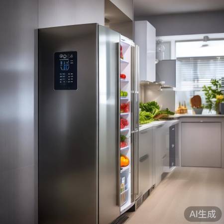 智能冰箱保鲜，易用检查。