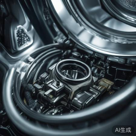 洗衣机故障，需检修轴承或电机