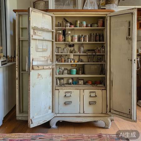 老式消毒柜，闲置变宝妙用多。