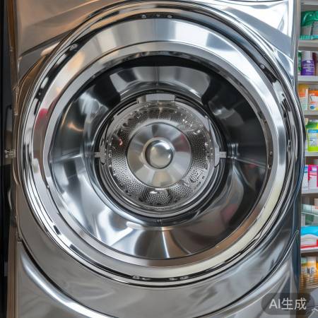 “惠尔浦洗衣桶：不锈钢耐腐蚀，