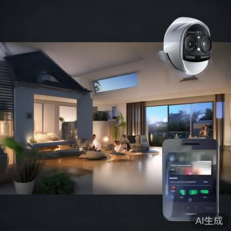 智能家居报警，守护家门安全。
