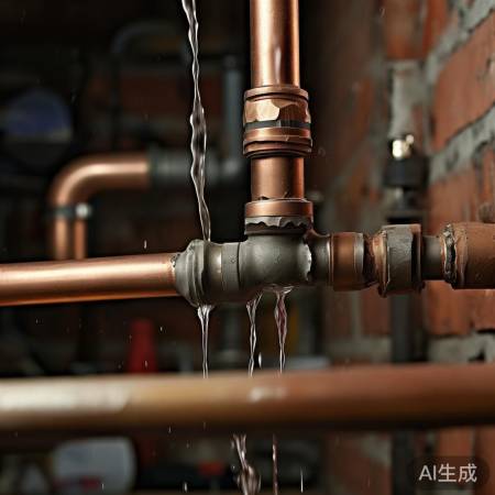 水管松动？紧固或换件！