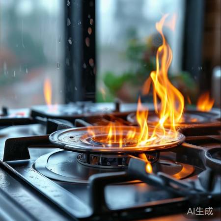 防风防倒灌，安全熄火保护燃气灶