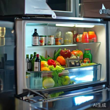 冰箱整理，留空间通风