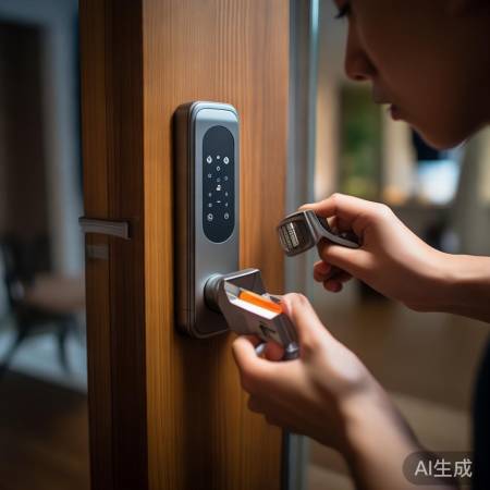 “指纹锁失灵，先查电源、换电池