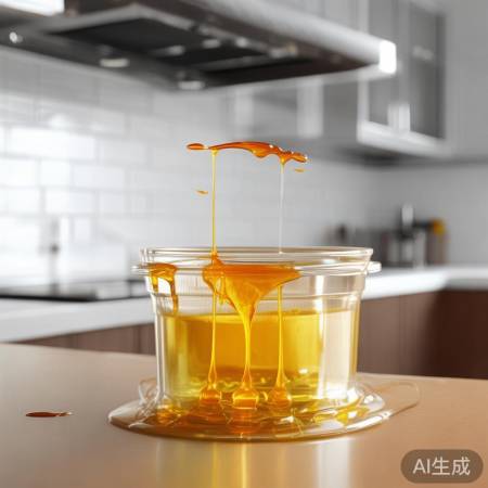 保鲜膜轻松清理油烟机油污