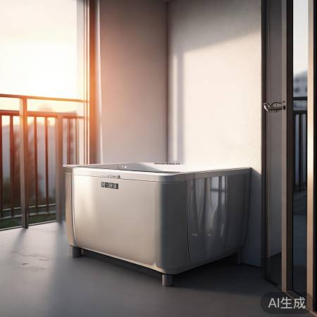 燃气热水器阳台隐藏式安装，阳光