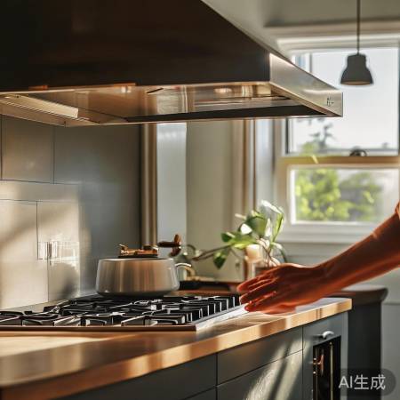 关窗清油烟机，降噪有妙招