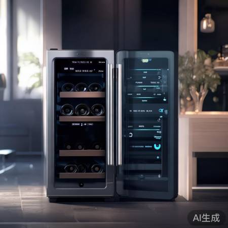“格伦德红酒柜，智能温控，随时