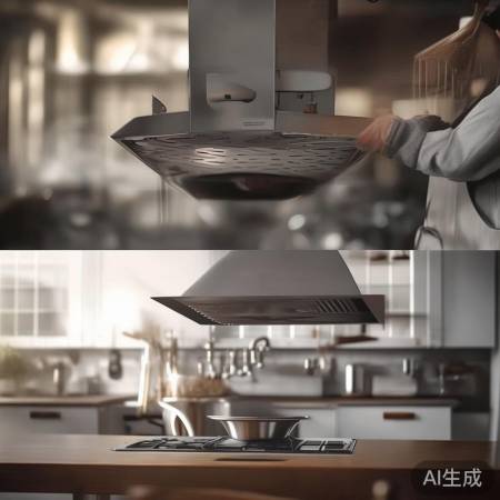 油烟机排法：直排或侧吸，空间选