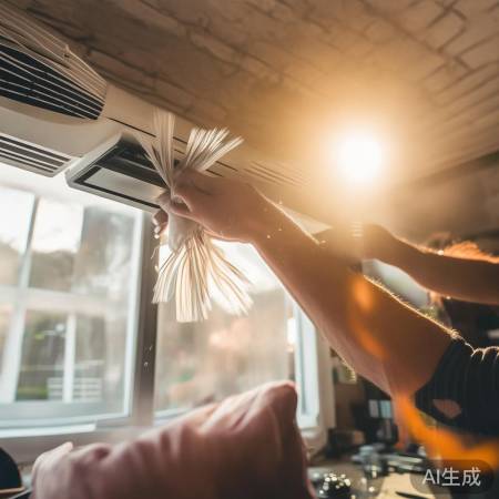 空调滤网清洁，通风降能耗
