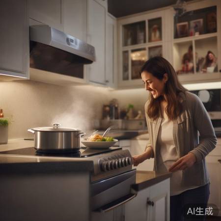 集成灶案例，厨房无忧，效率提升