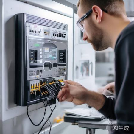 新中控连接调整，确保接线准确。