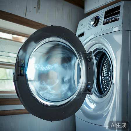 洗衣机需通风散热，防意外。