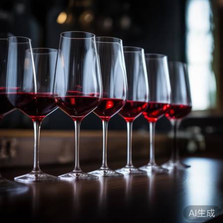 红酒挂杯高度：8-12厘米，品