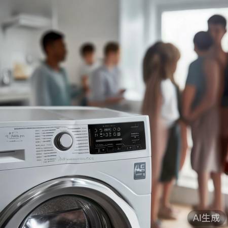 “洗涤容量大，家庭洗涤无忧”