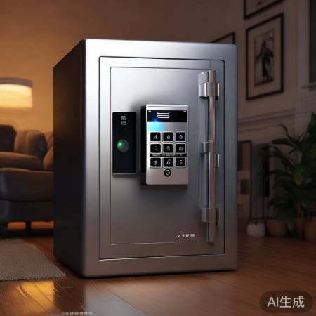 “高科技保险柜，多重安全保障”