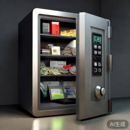 保险柜多重防护，空间大，放贵重
