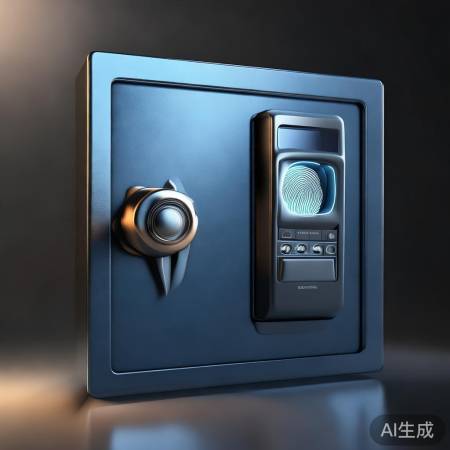 电子锁更安全，指纹解锁佳
