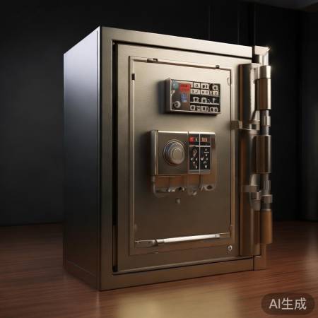 高强度金属保险柜，安全耐用