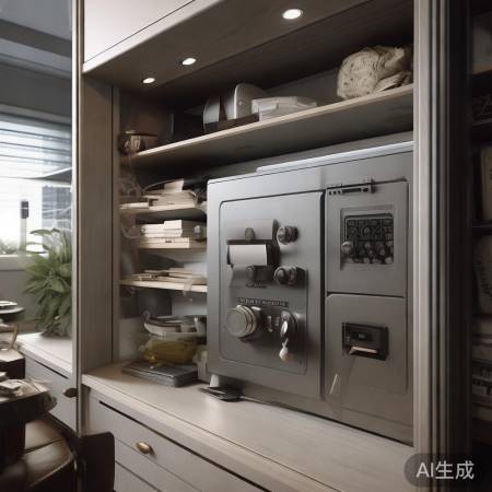 保险柜合理存放，兼顾安全与便捷