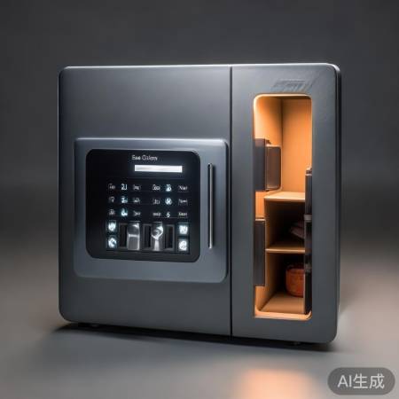 保险柜应急便捷，夜间照明贴心