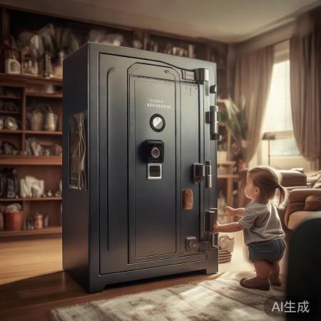 “保险柜守护家财与安全”