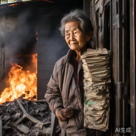 保险柜保捐款，李奶奶笑颜开